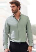 H.I.S Overhemd met lange mouwen Regular fit in hoogwaardige structuur-...