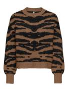Only Trui met ronde hals ONLAMBER LS JQ O-NECK GLITTER KNT