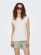 JDY Shirt met korte mouwen JDYSALVA LIFE S/L CROCHET TOP JRS