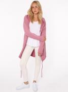 Zwillingsherz Jersey jas Positive Mind met capuchon en "positiv mind" ...