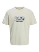 Jack & Jones T-shirt JCOLIDO AOP FRONT PRINT TEE SS CREW NECK
