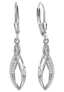 Firetti Paar oorhangers Sieraad cadeau zilver 925 oorbellen patentbeug...