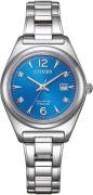 Citizen Solarhorloge EW2601-81L Horloge, dameshorloge, titanium, datum...