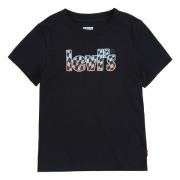 Levi's Kidswear T-shirt met logoprint op borsthoogte