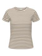 JDY Shirt met ronde hals JDYSOLAR S/S O NECK TOP JRS NOOS