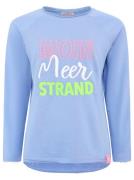 Zwillingsherz Hoodie Moin Meer Strand met used-look randen en maritiem...