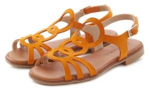 Lascana Sandalen Zomerschoen van hoogwaardig leer, sandaal, zomerschoe...