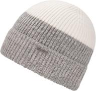 chillouts Beanie Felix Hat in two-tone look met omslag
