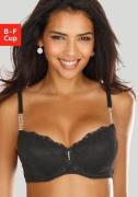 Lascana Bh met steuncups Dalia met elegante stras op de bandjes, linge...