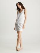 Calvin Klein Pyjama SLEEVELESS SHORT SET met merklabel in de taille (s...