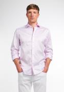 Eterna Overhemd met lange mouwen Slim fit EASY IRON (gemakkelijk te st...