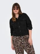ONLY CARMAKOMA Jeansjack CARWESPA LS JACKET BLACK DNM