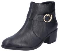 Rieker Laarsjes ankleboots, blokhak, met binnenrits