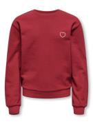 KIDS ONLY Sweatshirt KOGTINA L/S LOVE O-NECK UB SWT