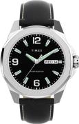 Timex Kwartshorloge Essex Armbandhorloge, herenhorloge, leren armband,...