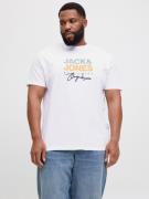 Jack & Jones PlusSize Shirt met print JORCANGGU TEE SS CREW NECK FST P...