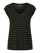 pieces T-shirt PC BILLO met glinsterstrepen