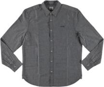 MUSTANG Overhemd met lange mouwen Edinburg met logo-opschrift