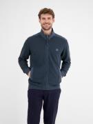 Lerros Sweatvest met geborduurd logo