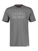 Lerros T-shirt met belettering