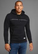 Bruno Banani Hoodie met moderne logo-print