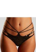 Jette Joop Tanga in opwindende bandjes-look