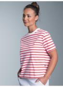 Trigema T-shirt TRIGEMA Cropped T-shirt met streepjespatroon (1-delig)