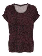 Only Shirt met korte mouwen ONLMOSTER – Shirt met dierenprint en losse...