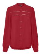 Vero Moda Blouse met lange mouwen VMEMMA LS LACE SHIRT WVN GA NOOS