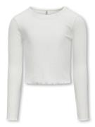KIDS ONLY Shirt met lange mouwen KOGNELLA L/S O-NECK TOP JRS NOOS