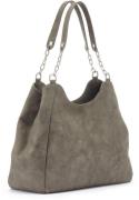 Vivance Tas Schoudertas met zilverkleurige details, damestas, shopper,...