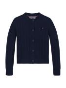 Tommy Hilfiger Vest MINI CABLE CARDIGAN met klein kabelpatroon