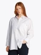 Tommy Hilfiger Curve Overhemdblouse CRV ESS COTTON EASY FIT SHIRT in g...
