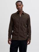 Jack & Jones Overhemd met lange mouwen JJECLASSIC MELANGE SHIRT L/S NO...