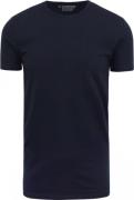 Garage Stretch Basic Navy O-Hals