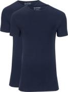 Slater 2-pack Stretch T-shirt Navy