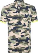 Blue Industry Polo Army Multicolour