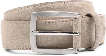 Suitable Riem Suede Wit Beige