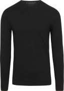 Garage Basic Longsleeve T-Shirt Stretch Zwart