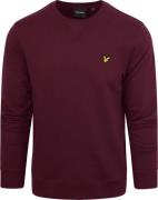 Lyle & Scott Trui Bordeaux