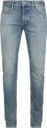 Cast Iron Riser Jeans Slim Soft Blauw