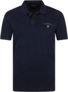 Napapijri Polo Elbas Navy Blauw