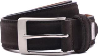 Profuomo Riem Suede Donkerbruin