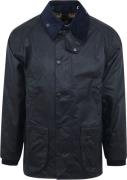 Barbour Bedale Wax Jas Donkerblauw