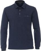 Casa Moda Polo LS Donkerblauw