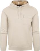 Blue Industry Hoodie Beige