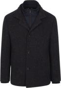 Suitable Robert Coat Wol Navy