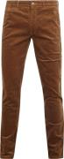 Suitable Chino Plato Corduroy Bruin