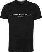 Tommy Hilfiger Logo T-shirt Zwart