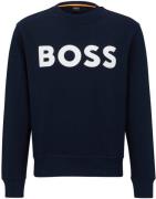 BOSS Trui Logo Navy